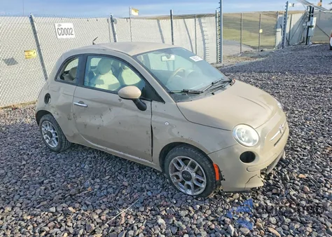 2012 Fiat 500 Pop z USA, uszkodzony, nr VIN 3C3CFFAR5CT105253